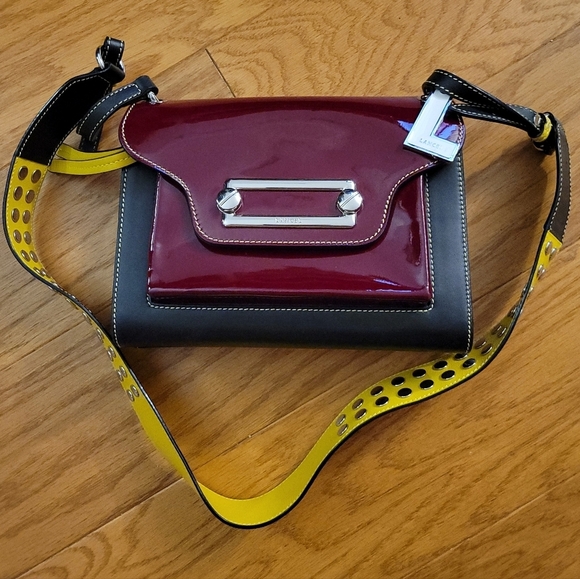 Lancel Handbags - Lancel Tricolor Leather Crossbody Bag